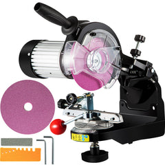 VEVOR Electric Chainsaw Sharpener, 230W Professional Multi-Angle Adjustable Chain Grinder 3000RPM, Electric Chainsaw
