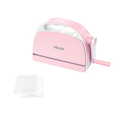 VEVOR Manual Die Cutting and Embossing Machine, 6" Opening, Portable Die Cut Machine with Cutting Plates, Ergonomic
