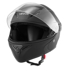 VEVOR Motorcycle Helmet, Modular, Adult Motocross Dirt Bike Helmet with Large Clear Visor, Comfortable Motorbike Racing