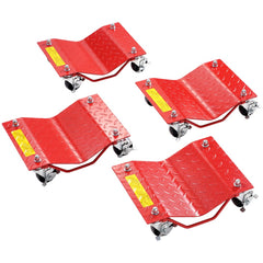 VEVOR Wheel Dolly, 8000 lbs Capacity Heavy-Duty Steel Car Mover, Wheel Dolly Car Tire Stake Set with Brakes, Vehicle