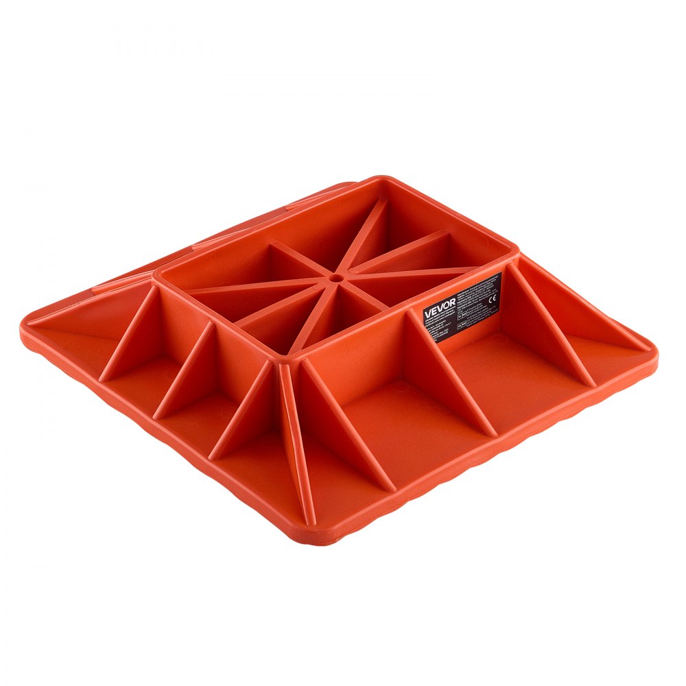 VEVOR High Lift Jack Base and Handle Keeper, 11.6" x 11.6" Off Road Jack Stand Base with 7000 Pound Capacity
