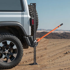 VEVOR Farm Jack, 48" Utility High Lift Farm Jack, 3.18 Ton (7,000 lbs) Capacity Ratcheting Off Road Utility Jacks