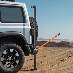 VEVOR Farm Jack, 60" Utility High Lift Farm Jack, 3.18 Ton (7,000 lbs) Capacity Ratcheting Off Road Utility Jacks