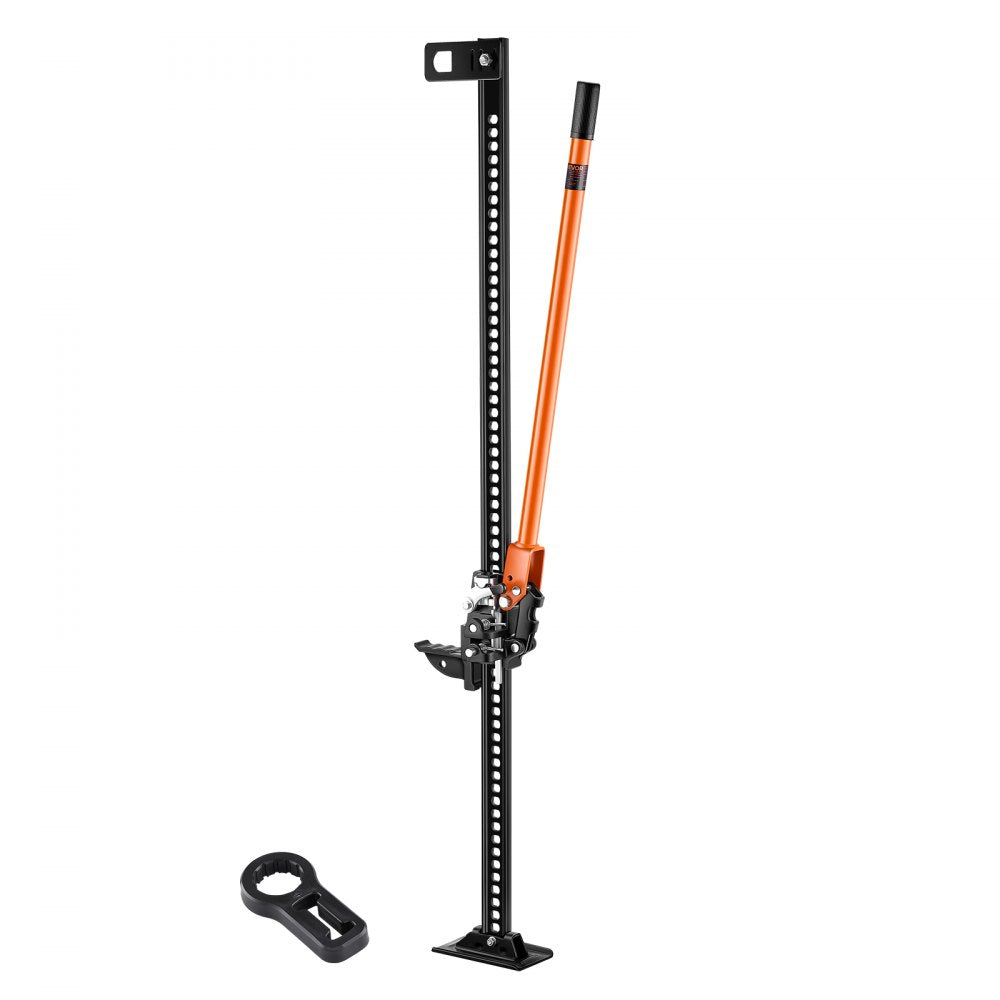 VEVOR Farm Jack, 60" Utility High Lift Farm Jack, 3.18 Ton (7,000 lbs) Capacity Ratcheting Off Road Utility Jacks
