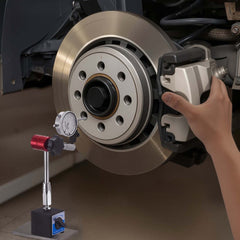 VEVOR Dial Test Indicator with Magnetic Flexible Base Stand, 0.001 inch Accuracy, 0-1 inch Range, Fine Adjustable Long
