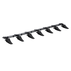 VEVOR Bucket Tooth Bar, 60'', Heavy Duty Tractor Bucket 7 Teeth Bar for Loader Tractor Skidsteer, 4560 lbs Load-Bearing