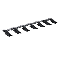 VEVOR Bucket Tooth Bar, 53'', Heavy Duty Tractor Bucket Teeth Bar for Sub-Compact Tractor Loader, 4560 lbs Load-Bearing