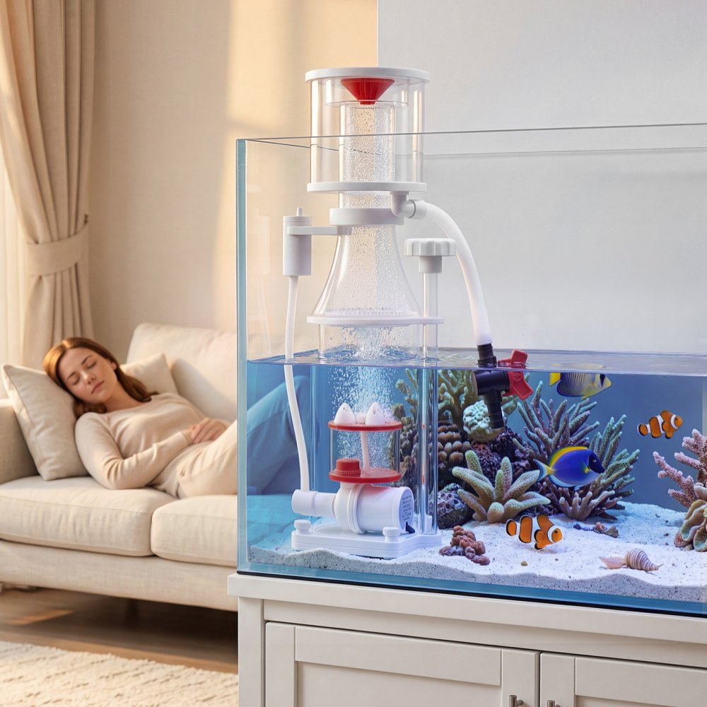 VEVOR Protein Skimmer for 53-106 Gal Saltwater Aquariums Internal with Pump, Protein Skimmer with DC Pinwheel Pump