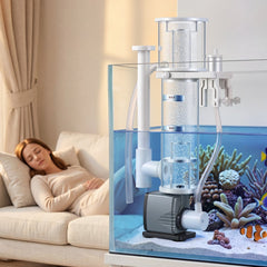 VEVOR Protein Skimmer for 20-30 Gal Saltwater Aquarium Hang On with DC Pump, Protein Skimmer with DC Pinwheel Pump