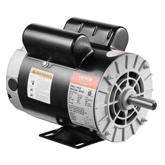 VEVOR 3.7HP Air Compressor Motor, 3450RPM Electric Motor, 230V 17.2 Amps, 5/8" Keyed Shaft 56 Frame, 1.88" Shaft