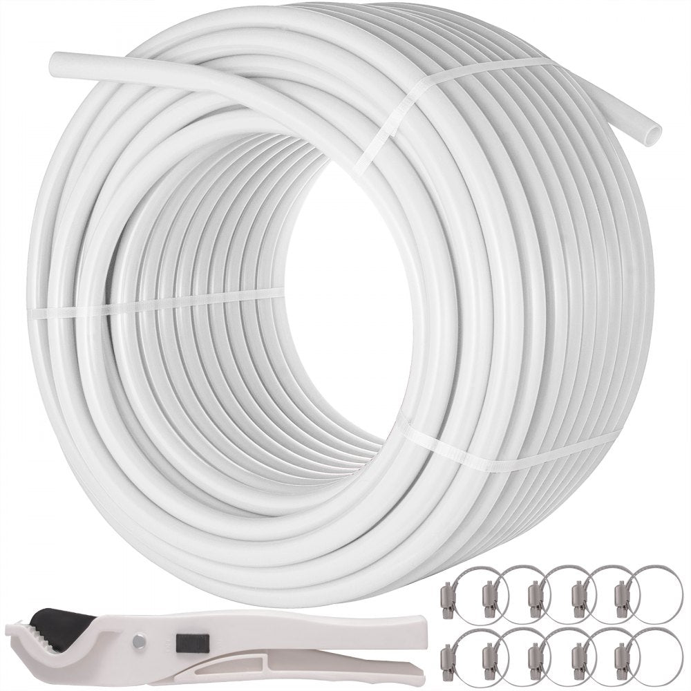 VEVOR Non-Barrier PEX Tubing 1 Inch X 300 Feet Tube Coil - EVOH PEX-B Pipe for Residential Commercial Radiant Floor