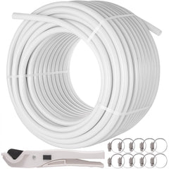 VEVOR Non-Barrier PEX Tubing 1 Inch X 300 Feet Tube Coil - EVOH PEX-B Pipe for Residential Commercial Radiant Floor