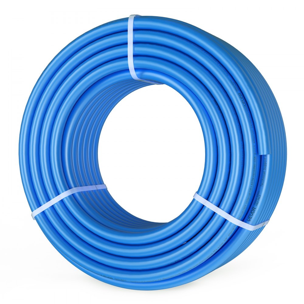 VEVOR PEX Pipe 3/4 Inch, 100 Feet Length PEX-A Flexible Pipe Tubing for Potable Water, Pex Water Lines for Hot/Cold