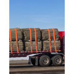VEVOR Winch Straps, 4 in x 30 ft Truck Straps with Flat Hook, 10 Pack Heavy Duty Trailer Straps with 18000 lbs Break