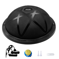 VEVOR Half Exercise Ball Trainer, 23 inch Balance Ball Trainer, 660 lbs Capacity Stability Ball, Yoga Ball with