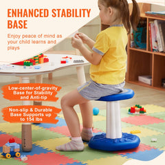 VEVOR Kids Wobble Chair, Active Chair with Sponge Cushion, Wobble Stool Improves Focus, Posture and Calm Children