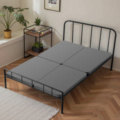 VEVOR Twin Size Bunkie Board, 1.5 in Bed Board Slats with 200D Oxford Cloth, Wooden Mattress Support for Twin Size Bed