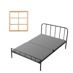 VEVOR Twin Size Bunkie Board, 1.5 in Bed Board Slats with 200D Oxford Cloth, Wooden Mattress Support for Twin Size Bed