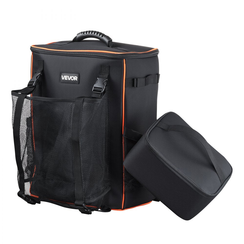 VEVOR Welding Backpack, 33L Welder Backpack with Insulated Bag & Helmet Bag, 600D Polyester Extreme Gear Pack for Tools