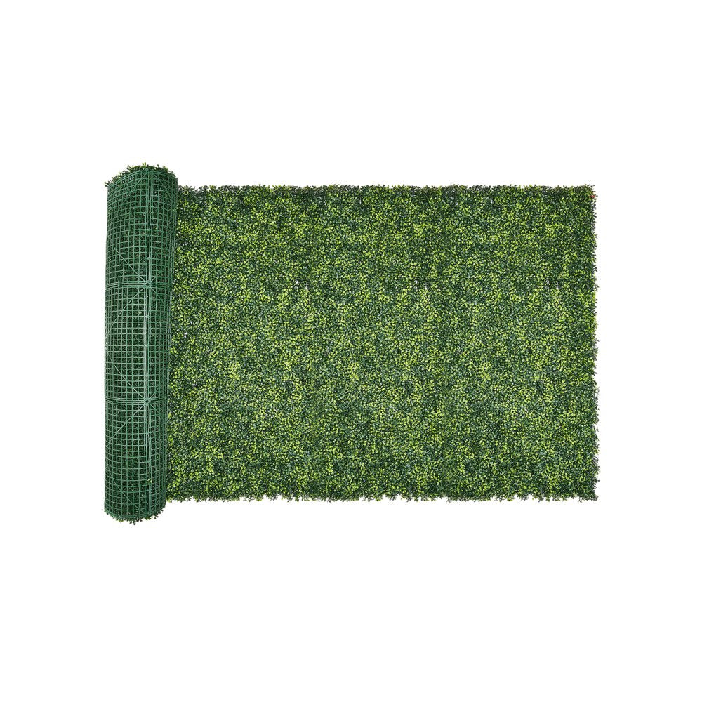 VEVOR Artificial Grass Wall Panels, 40 x 120 inch, Milan Grass Greenery Boxwood Panel for Indoor Outdoor Green Decor &