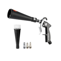 VEVOR Car Cleaning Gun, 6-9.2 Bar High-Pressure Air Blow Gun with 2 Set Nozzles, 360° Rotating Nozzle for Complete