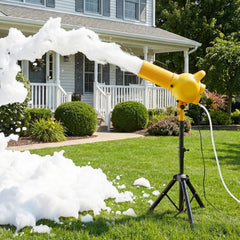 VEVOR Foam Machine, Handheld Spray Foam Cannon Party Machine, Bubble Cannon with Fan & Triangular Structure, Dense