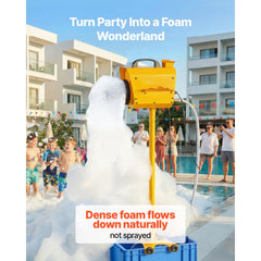 VEVOR Foam Machine, Adjustable Angle Control Foam Cannon Party Machine, Bubble Cannon with 21QT Water Tank, Stable