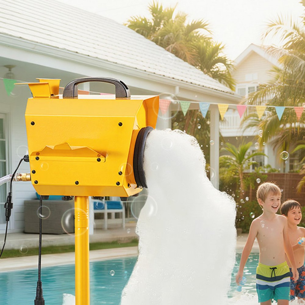 VEVOR Foam Machine, Adjustable Angle Control Foam Cannon Party Machine, Bubble Cannon with 21QT Water Tank, Stable