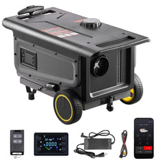 VEVOR Diesel Heater, 8KW, DC 12V/24V, All in One Portable Diesel Air Heater with Bluetooth APP Control, Remote Control