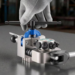 VEVOR Professional Brake Line Flaring Tool, 45 Degree Double Flare Bubble Flare Tool Kit for 3/16", 1/4", 5/16", 3/8"