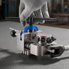 VEVOR Professional Brake Line Flaring Tool, 45 & 37 Degree Double Flare Bubble Flare Tool Kit for 3/16", 1/4", 5/16"