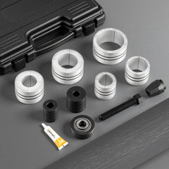 VEVOR Exhaust Pipe Expander Tool Kit, 1-5/8" to 4-1/4" Exhaust Pipe Stretcher, Muffler Pipes Spreader with 7 Heavy-Duty