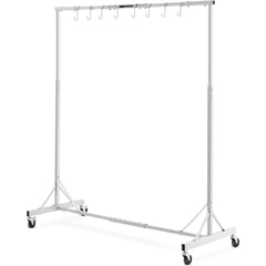 VEVOR Painting Rack, 5 ft-7 ft Adjustable Height, 66 lbs Capacity Automotive Paint Rack Stand, 8 Hooks Painting Drying