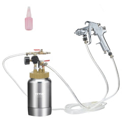 VEVOR 2L/0.5gal Spray Paint Pressure Pot Tank, Lightweight Air Paint Pressure Pot, 1.8mm Nozzle Spray Paint Gun 3m