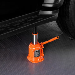 VEVOR Hydraulic Bottle Jack, 20 Ton/44092 lbs Welded Bottle Jack with 6.69''-12.6'' Lifting Range & 3-Section Long