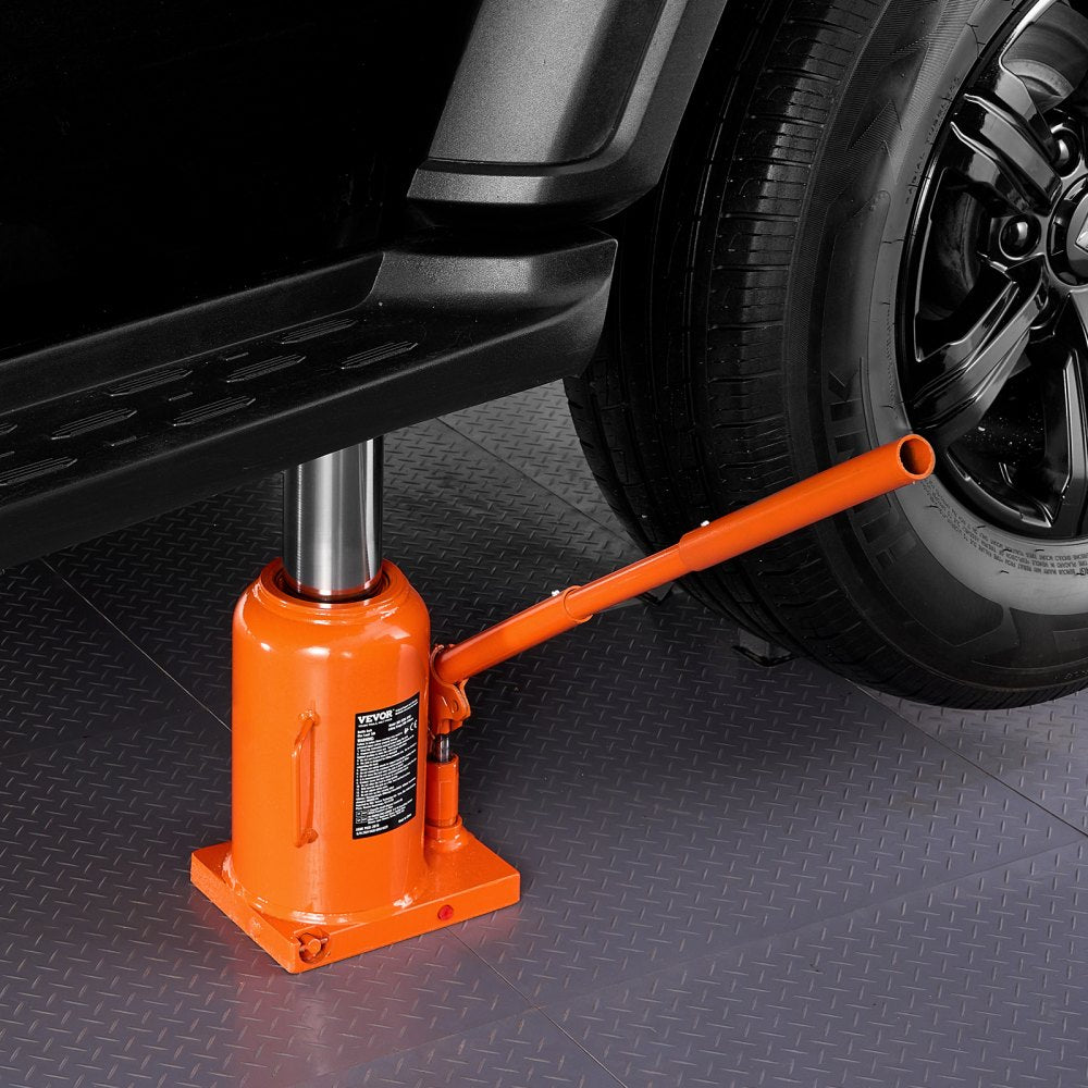 VEVOR Hydraulic Bottle Jack, 50 Ton/110231 lbs Welded Bottle Jack with 11''-17.32'' Lifting Range & 3-Section Long