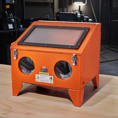 VEVOR 40 Gallon Sandblasting Cabinet, 40-120PSI Portable Benchtop Sand Blasting Cabinet, Heavy Duty Steel Sand Blaster