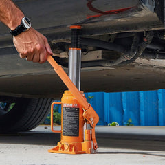 VEVOR Hydraulic Bottle Jack, 12 Ton (26455.5 lbs) Capacity, 8.1-15.7 Inch Lifting Range, Heavy Duty Welded Bottle Jack