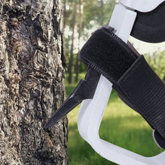 VEVOR Tree Climbing Spikes, 1 Pair Aluminum Climbing Spurs, 350lbs Load Capacity Tree Climbing Gear with Straps and
