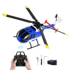 VEVOR RC Helicopter, 2.4GHz 4-Propeller Remote Control Helicopter with 6-Axis Gyro, 4-Channel RC Airplane for Beginner