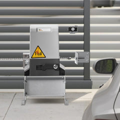 VEVOR Automatic Sliding Gate Opener 1400LBS with 2 Remote Controls, Gate Operator Hardware Kit for Security, Move Speed