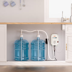 VEVOR Bottled Water Dispenser Pump System, 2x5 Gallon Dispensing System, Automatic Electric Water Dispenser