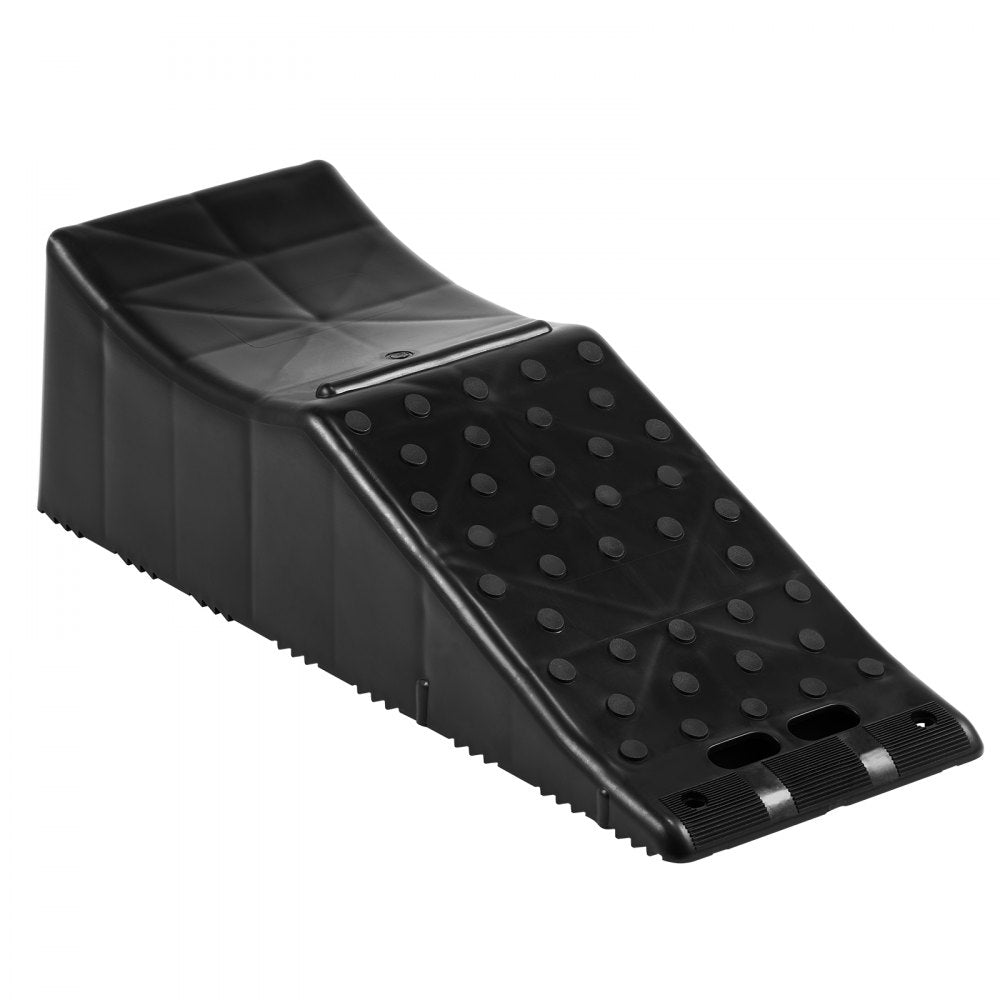 Vehicle Ramp, Single Unit Auto Service Ramp, 20000 lbs/9 ton Load Limit, 5.5" Elevation Auto Ramp, Robust Tire Ramp for