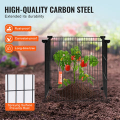 VEVOR 5 Pack Plant Protector from Animals, 15.35'' x 15.35'' Chicken Wire Plant Protector, Plant Cages for Outdoor