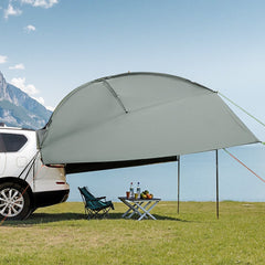 VEVOR Vehicle Awning, Large 10' x 7' Shade Coverage Car Side Awning, PU2000mm UV50+ Car Awning with Extended Side