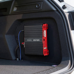 VEVOR Monoblock Car Amplifier, 1500W RMS MAX, 1/2/4 Ohm Stable, 1-Channel Class D Car Audio Amplifier with Remote