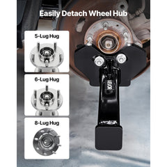VEVOR Wheel Bearing Hub Removal Tool Kit, Compatible with All Axle Bolt Hubs 5, 6, 8 Lug Hubs Buster Puller, Universal