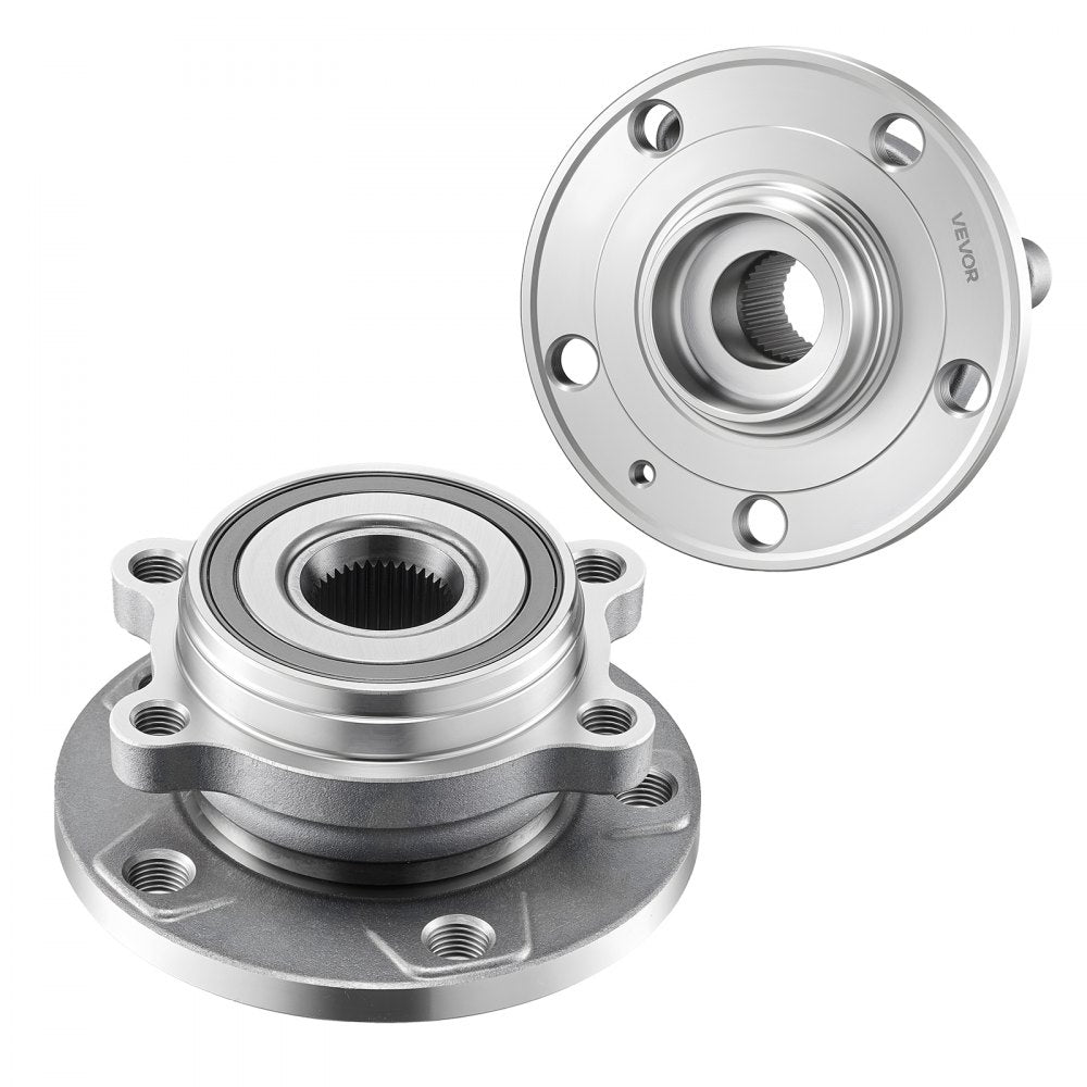 VEVOR 2PCS Front Wheel Bearing & Hub Assembly Fit for 2018 Audi Q3 Komfort Premium Plus Sport Utility 4-Door Volkswagen