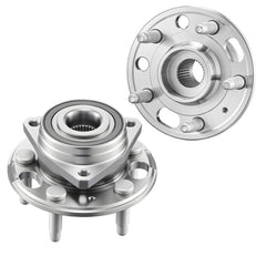 VEVOR 2PCS Front/Rear Wheel Bearing & Hub Assembly Fit for 2020 Chevy Impala LT Premier Sedan 2017 Equinox LS Sport