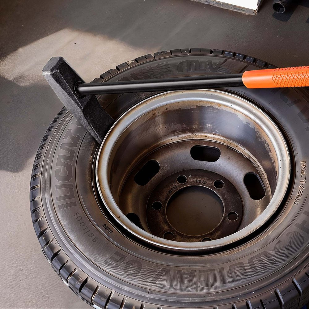 VEVOR Tire Bead Breaker Wedge, 32" Handle, Duck-Billed Tire Hammer, Heavy Duty Bead Breaker Tool & Duckbill Iron with